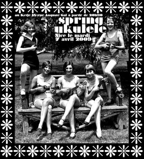 Nice Spring ukulele session par François/detective emile
