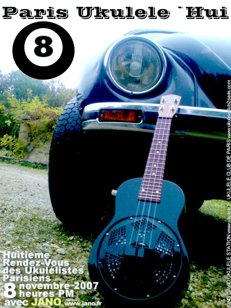 Paris Ukulele Hui Huit (dr)