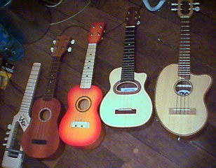 my ukuleles