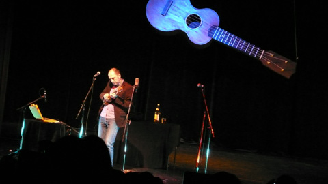 José Parrondo au festival de ukulle de belgique